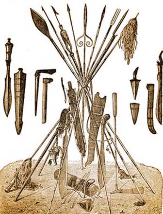 indian hunting tools