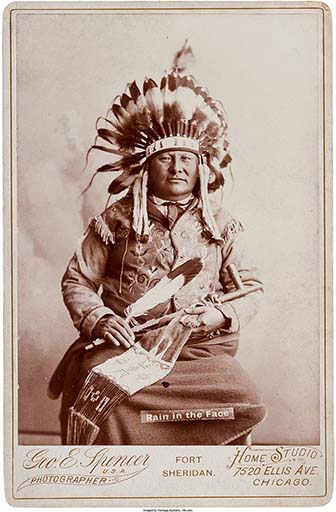 Rain-in-the-Face Sioux Warrior