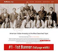 Advertising Banner and Text Link Options on Indians.org